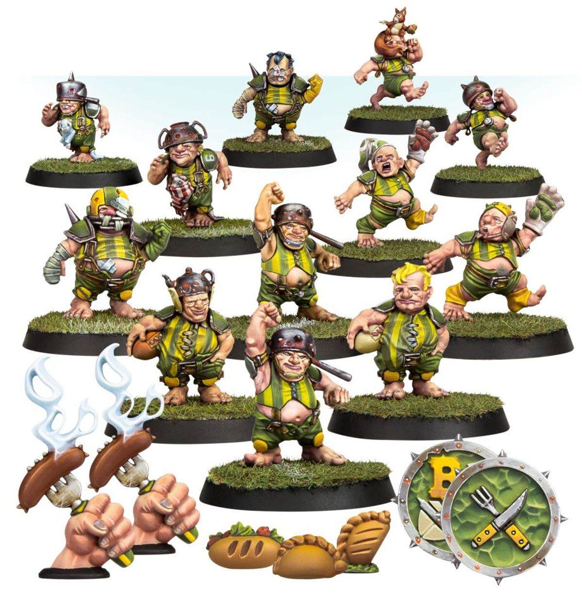 Image of BLOOD BOWL: HALFLING TEAM Warhammer product