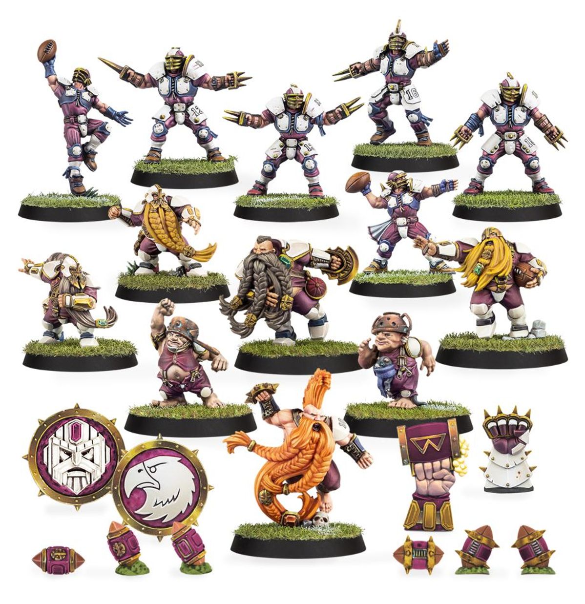 Image of BLOOD BOWL: OLD WORLD ALLIANCE TEAM Warhammer product
