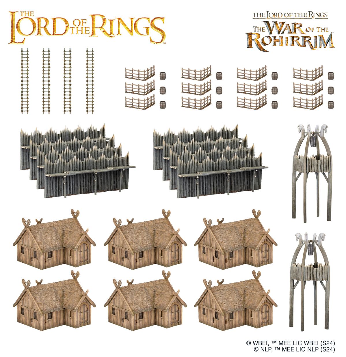 Image of ROHAN STRONGHOLD Warhammer product