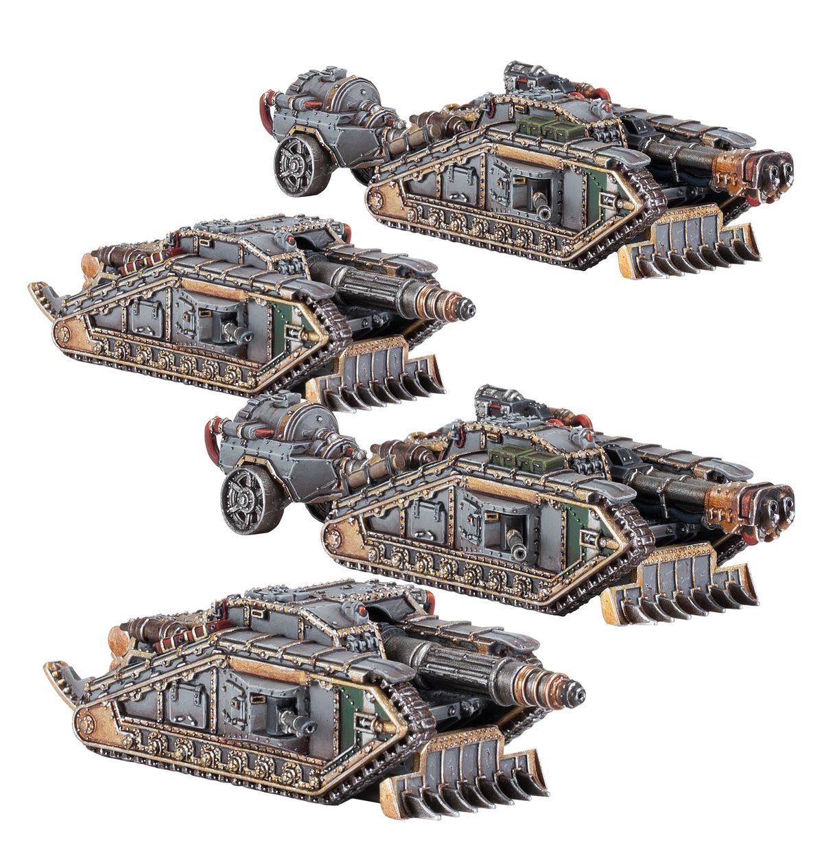 Image of MALCADOR INFERNUS & VALDOR TANK DESTROYERS Warhammer product