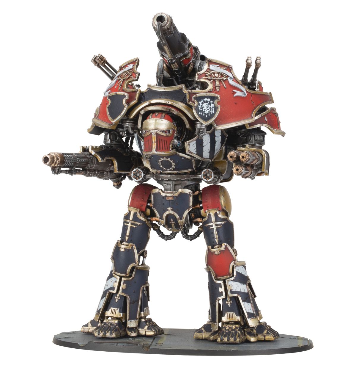 Image of WARBRINGER NEMESIS TITAN WITH QUAKE CANNON, VOLCANO CANNON & LASER BLASTER Warhammer product