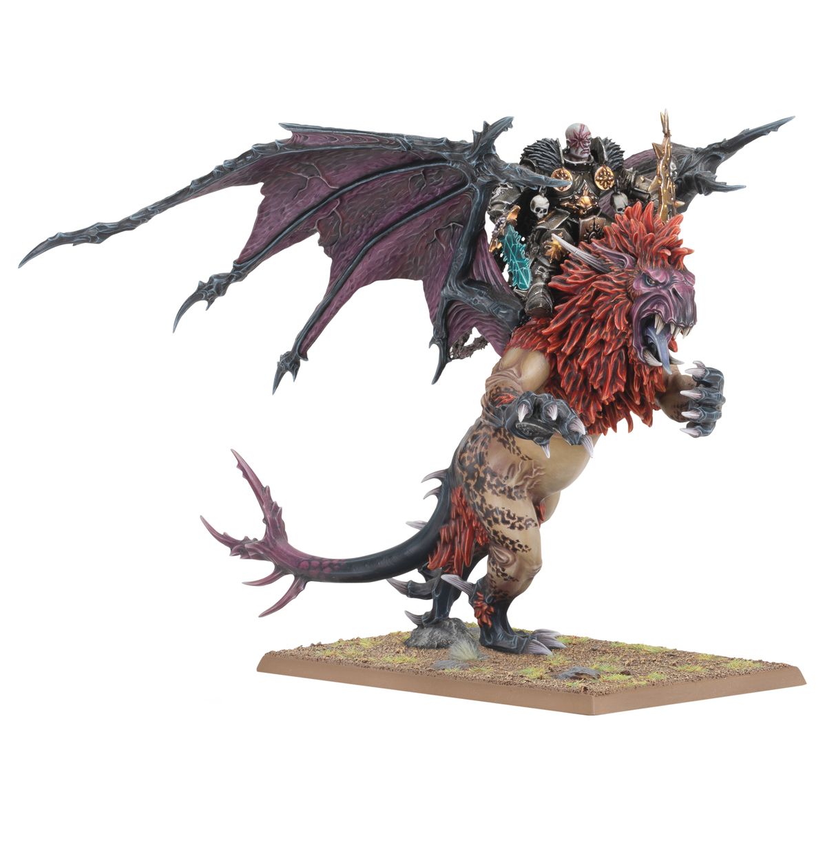 Image of WARRIORS OF CHAOS: LORD ON MANTICORE Warhammer product