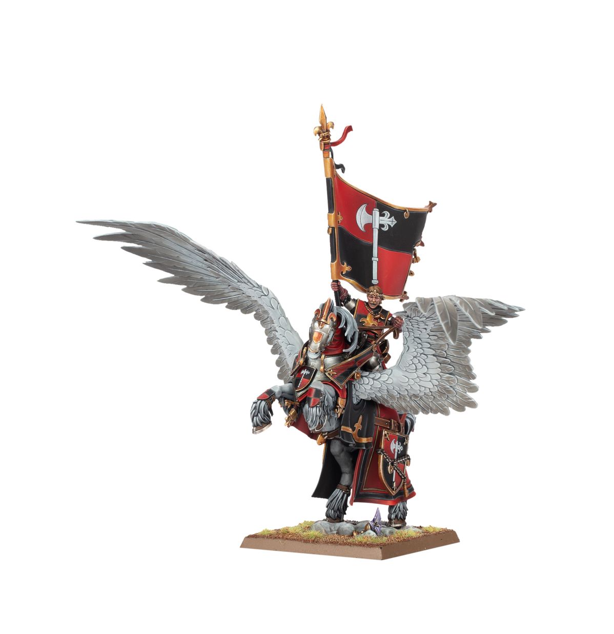 Image of KOB: BATTLE STANDARD ON ROYAL PEGASUS Warhammer product