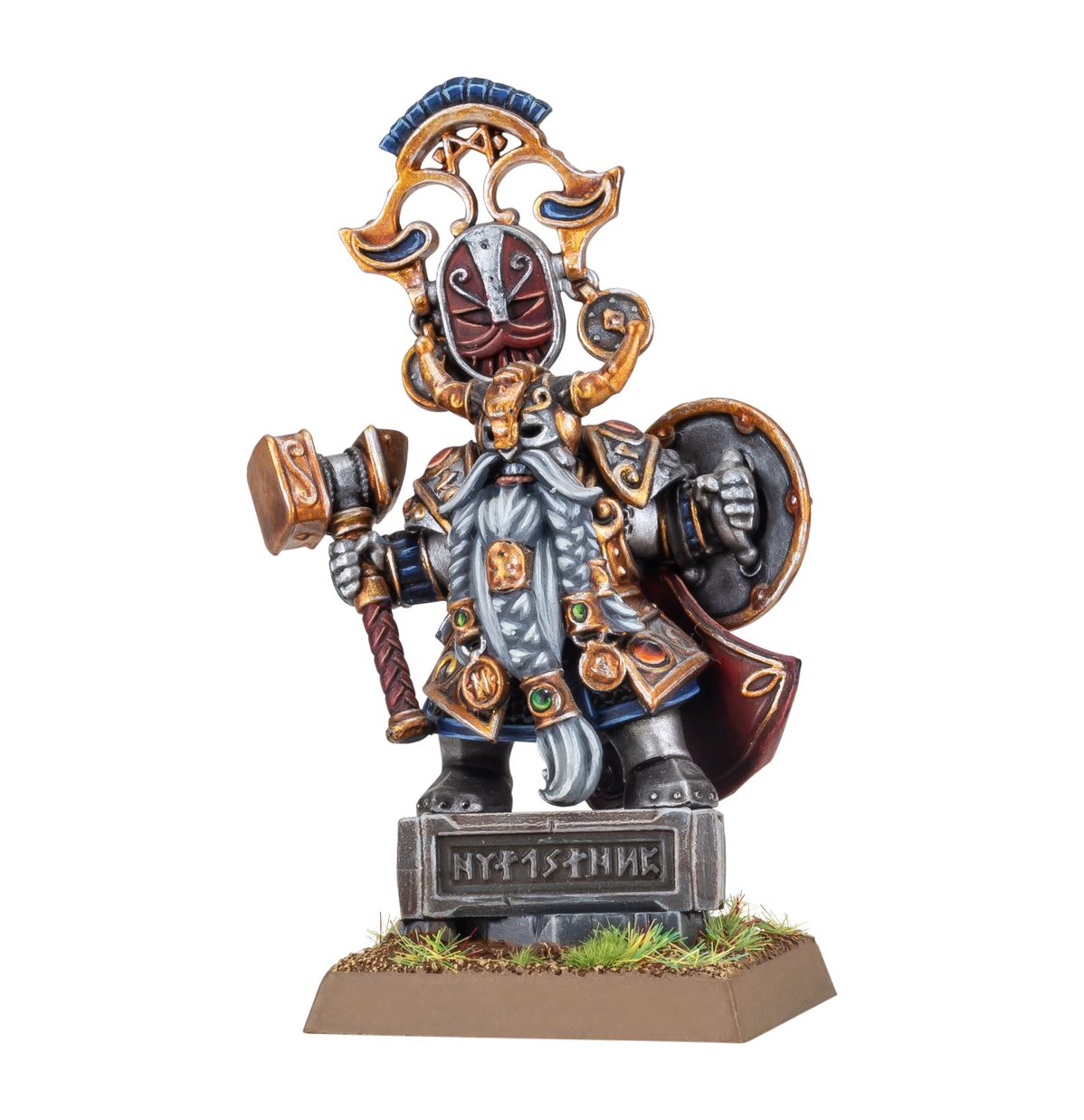 Image of DWARFEN HOLDS: DWARF KING WITH OATHSTONE Warhammer product