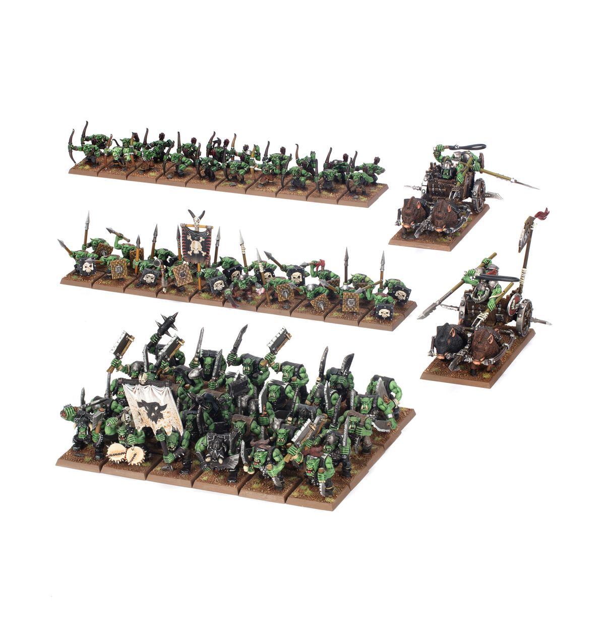 Image of BATTALION: ORC & GOBLIN TRIBES Warhammer product