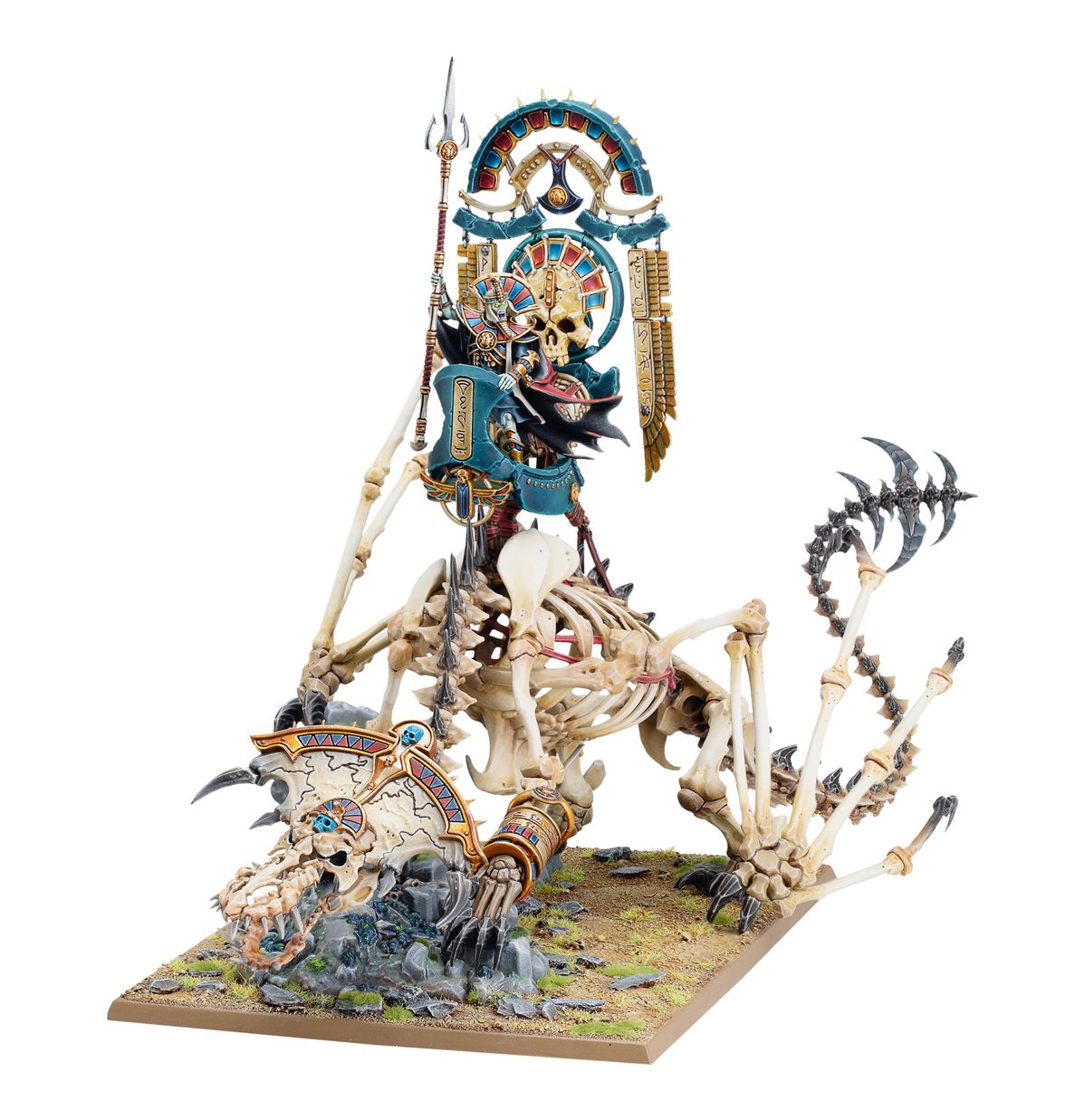 Image of TKK: TOMB KING ON NECROLITH BONE DRAGON Warhammer product