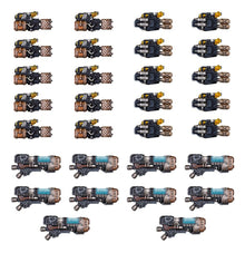Image of HEAVY WEAPONS UPGRADE SET - HEAVY FLAMERS, MULTI-MELTAS, AND PLASMA CANNONS Warhammer product