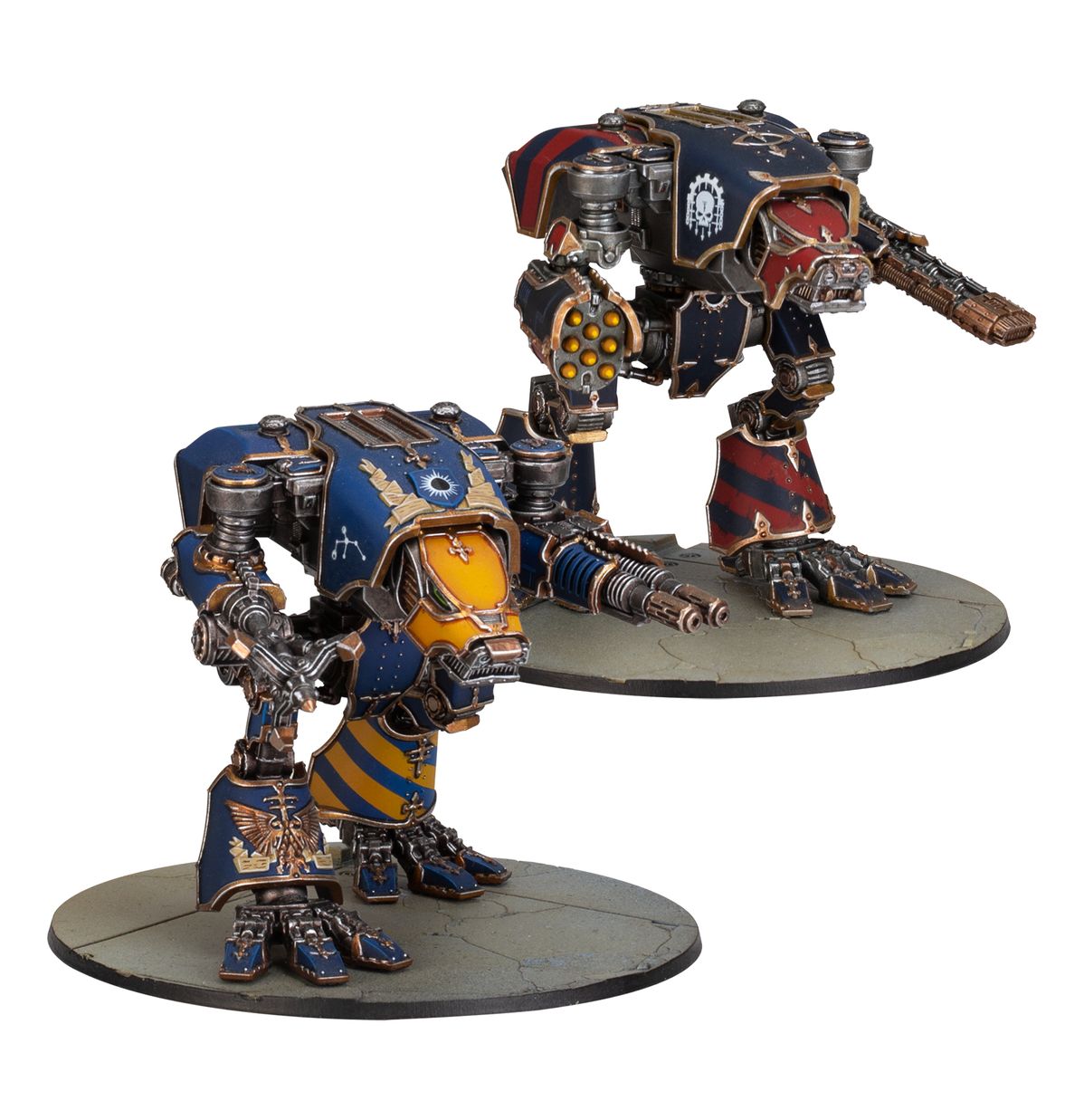 Image of WARHOUND TITANS WITH URSUS CLAWS & MELTA LANCES Warhammer product