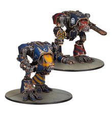 Image of WARHOUND TITANS WITH URSUS CLAWS & MELTA LANCES Warhammer product